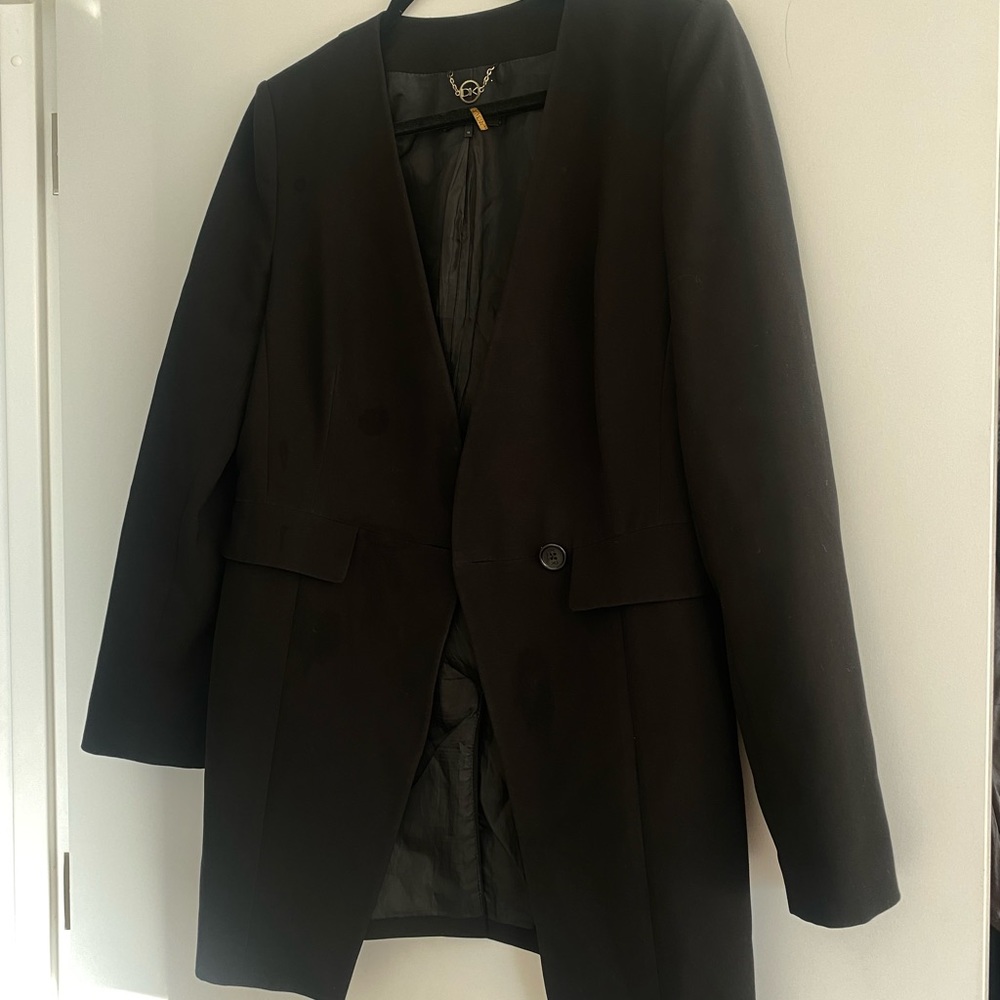 Donna Karan oversized feminine blazer